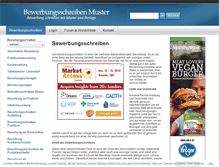 Tablet Screenshot of bewerbungsschreibenmuster.de